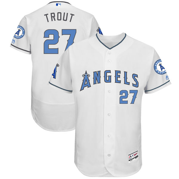 Men's Los Angeles Angels of Anaheim Flex Base Custom Jersey MLBC0095